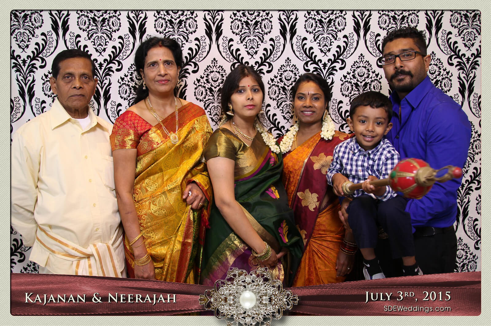 Toronto Scarborough Convention Centre Hindu Wedding Photo Booth Rental 12