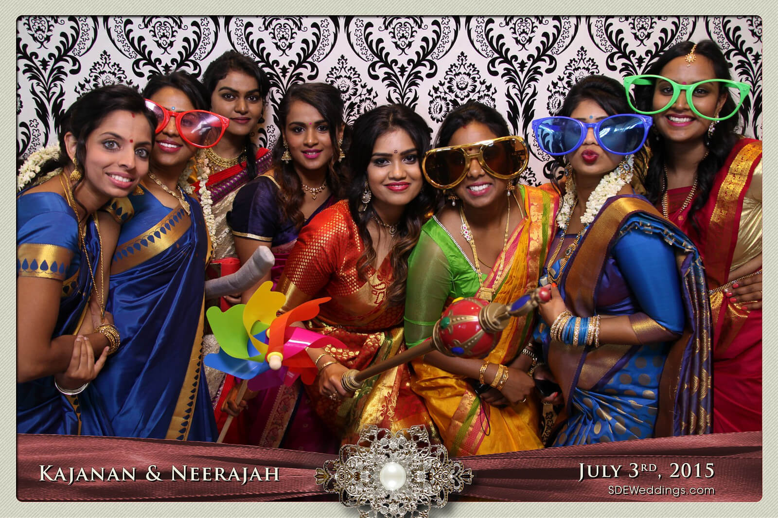 Toronto Scarborough Convention Centre Hindu Wedding Photo Booth Rental 5