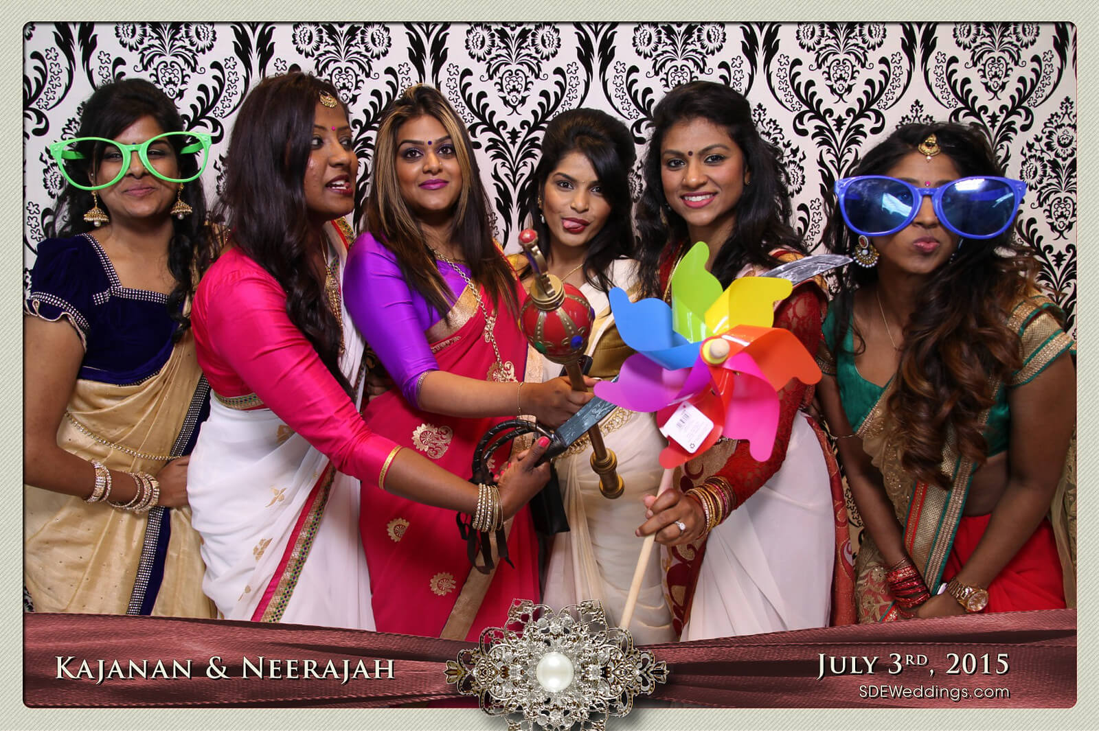Toronto Scarborough Convention Centre Hindu Wedding Photo Booth Rental 6