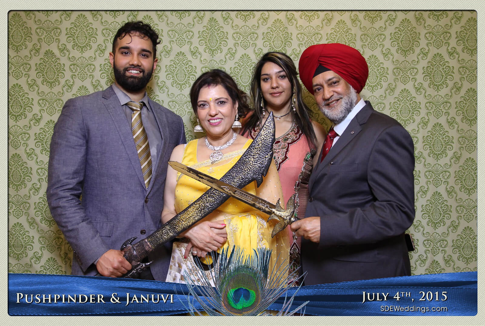 Mississauga Versailles Convention Centre South Asian Wedding Photo Booth Rental 3