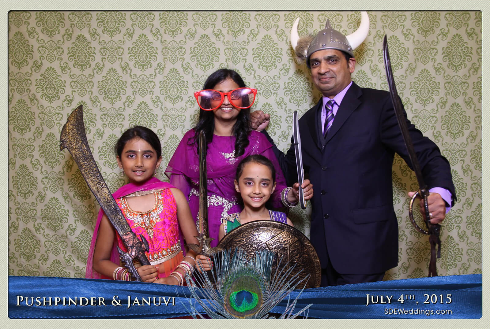 Mississauga Versailles Convention Centre South Asian Wedding Photo Booth Rental 4