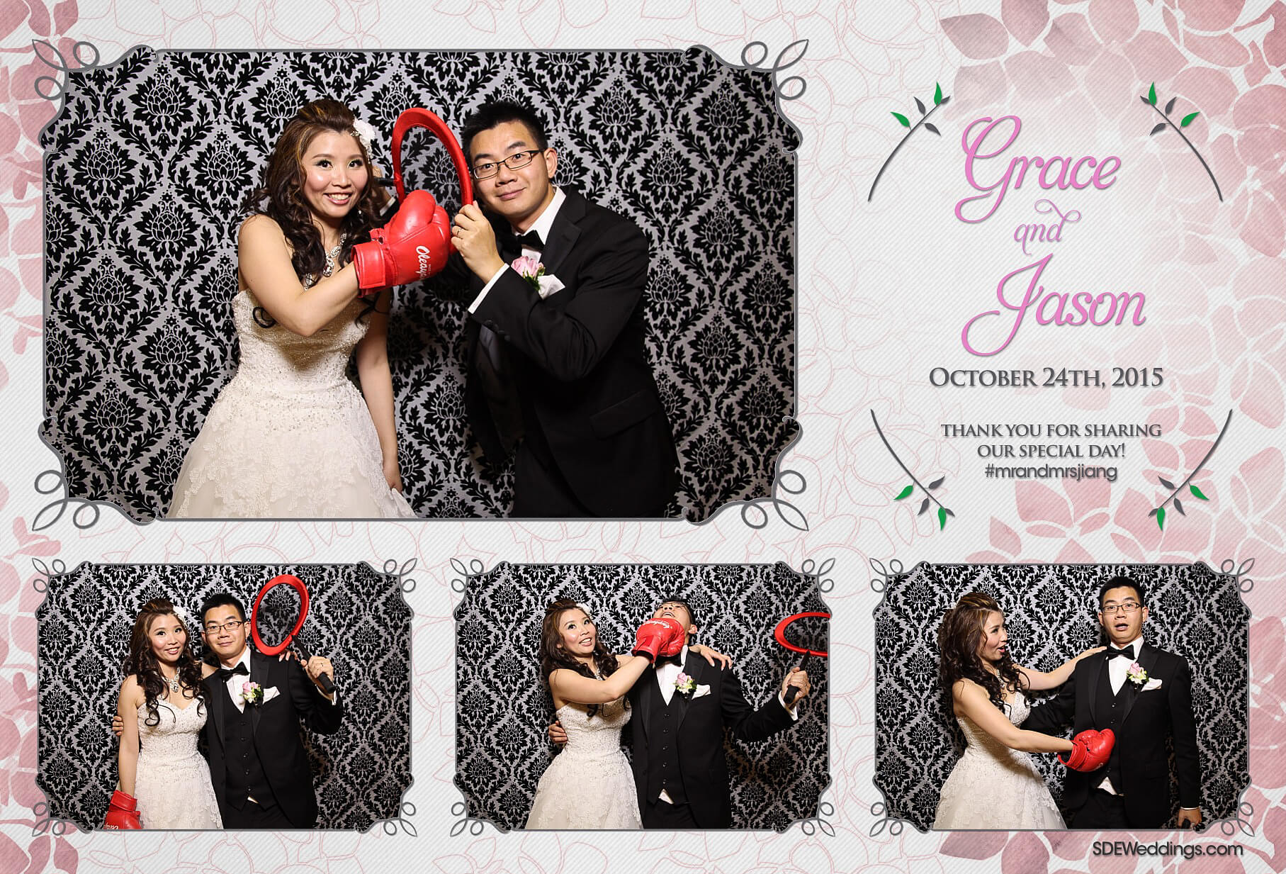 Toronto Le Parc Conference & Banquet Hall Wedding Photo Booth Rental 1