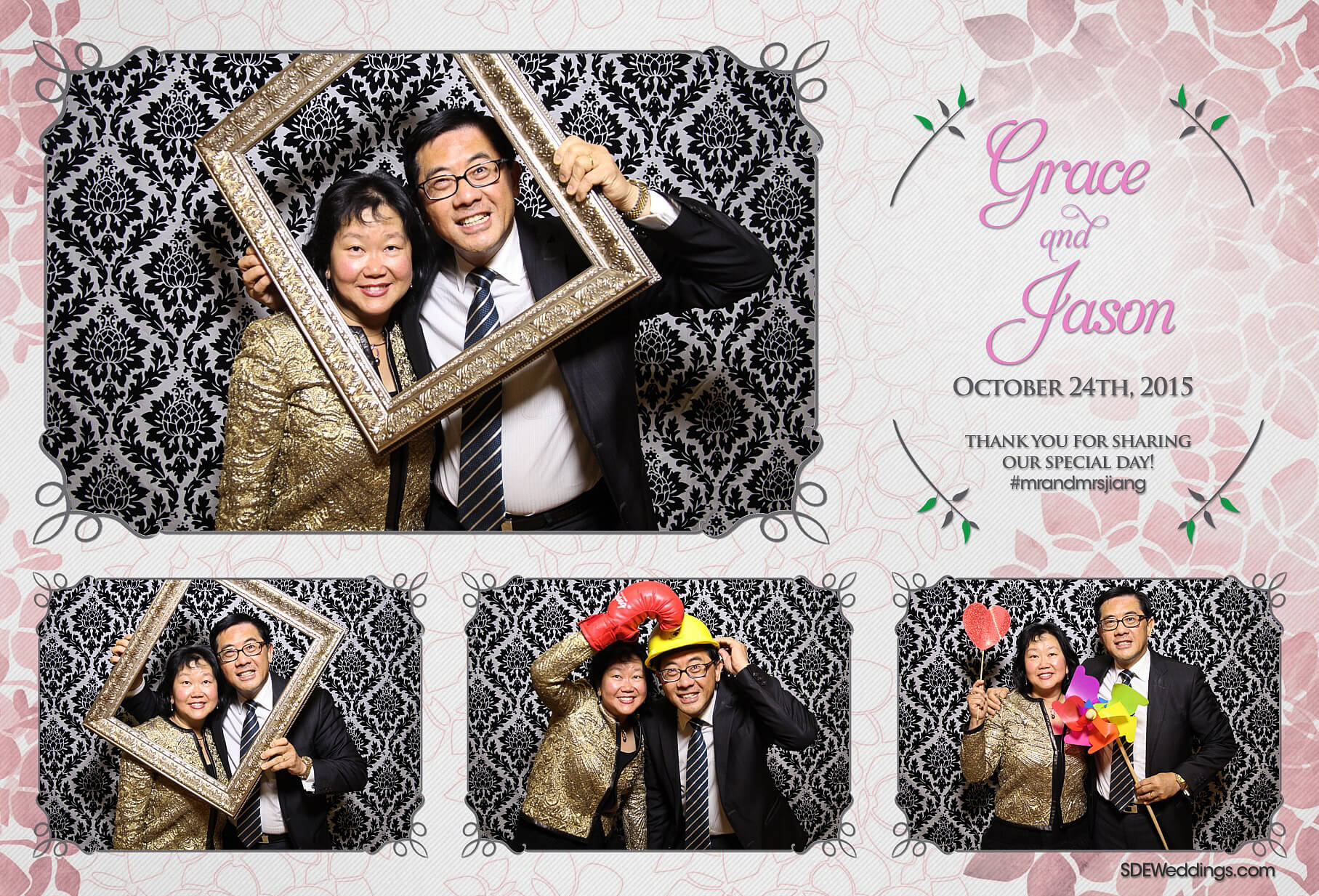 Toronto Le Parc Conference & Banquet Hall Wedding Photo Booth Rental 3