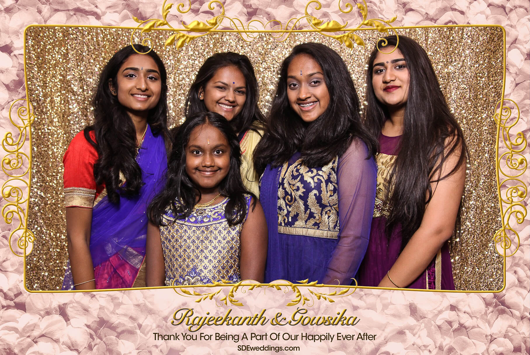 Toronto Tamil Wedding Photo Booth Rental at Chandni Banquet Hall 1