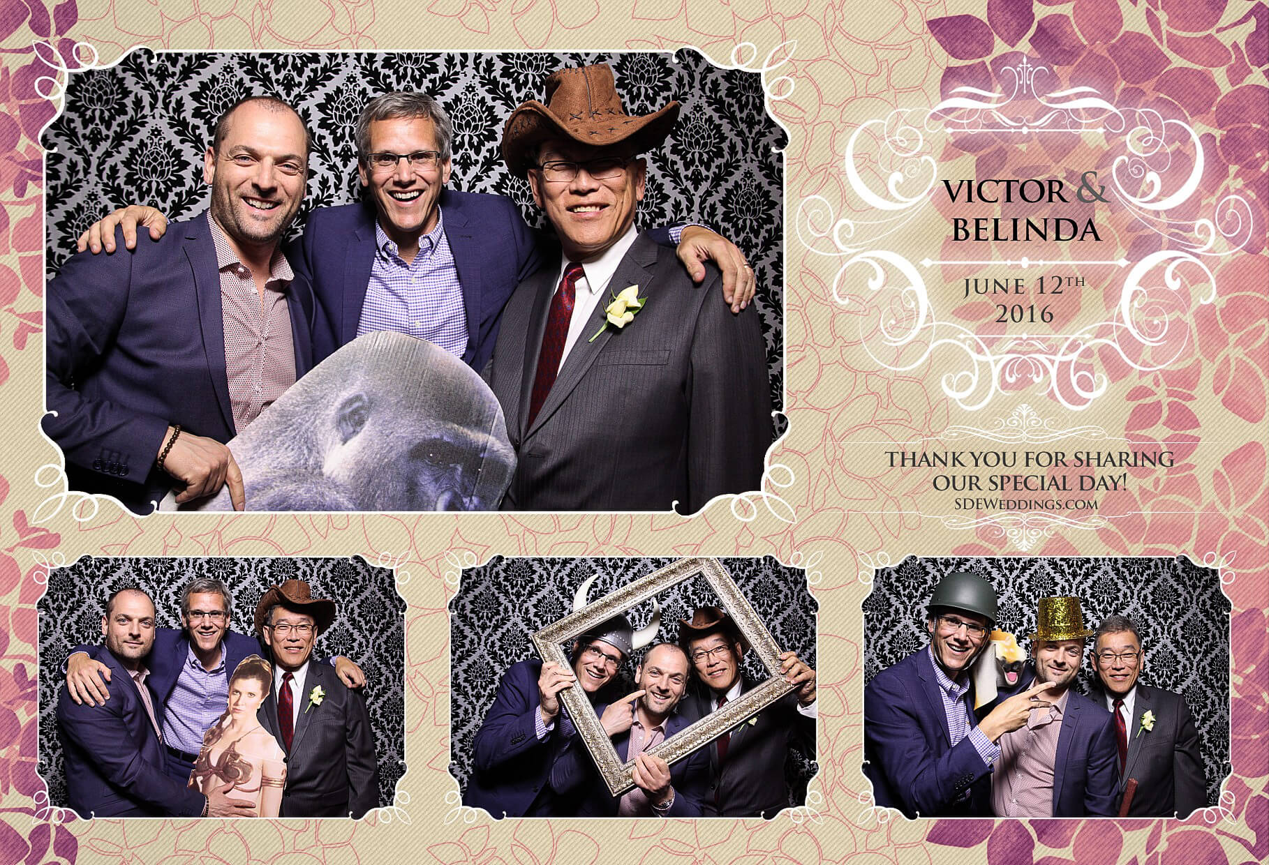 Toronto Thompson Hotel Wedding Photo Booth Rental 2