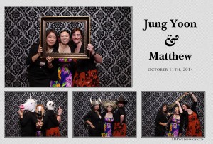 jung yoon matthew toronto wedding photobooth rental pictures from le parc