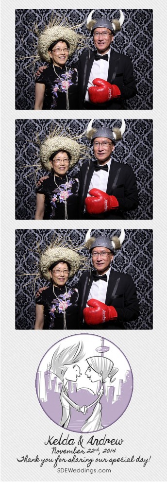 kelda andrew toronto wedding photo booth at the steam whistle brewing