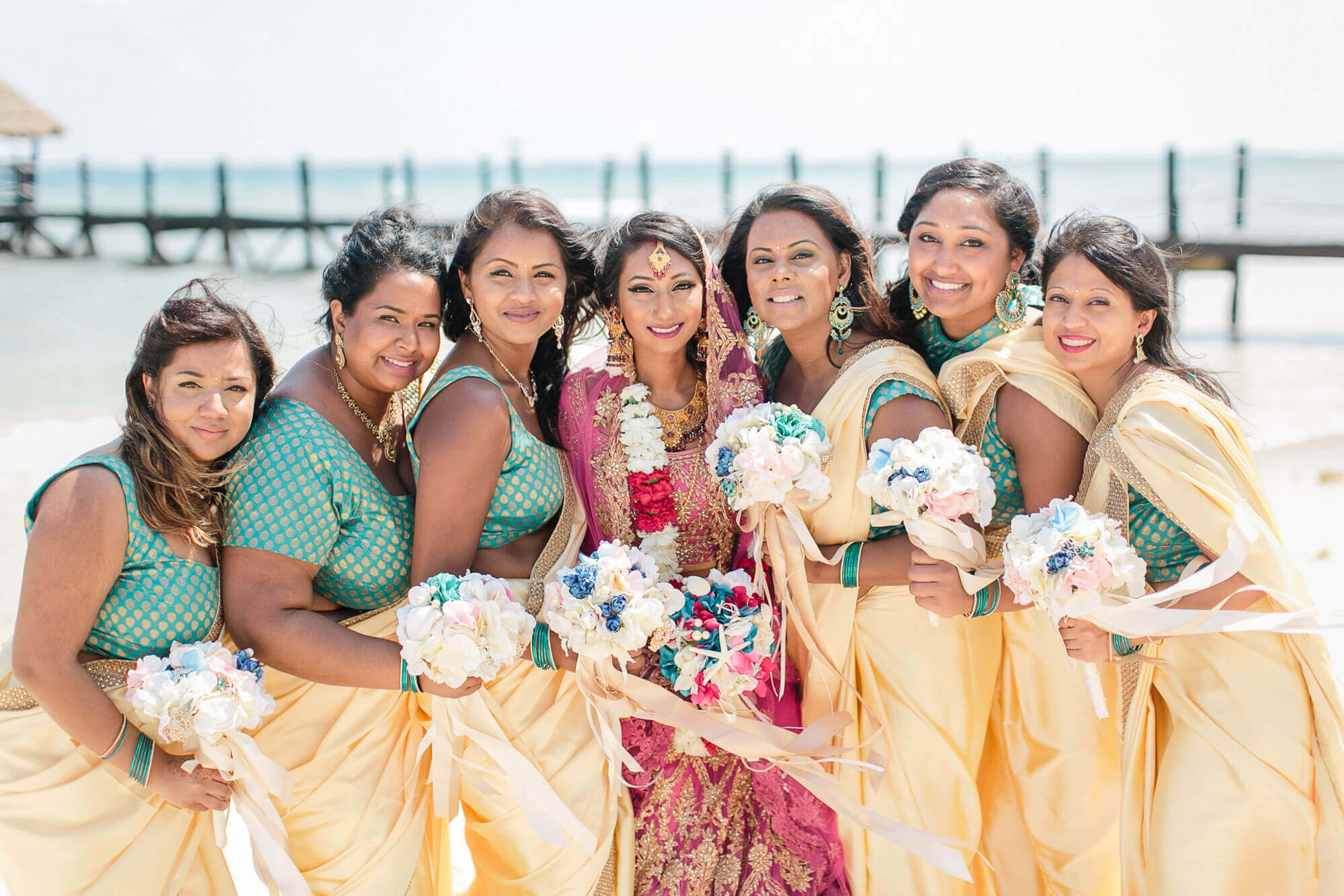 Toronto Destination Hindu Wedding Videographer at Azul Sensatori Cancun Mexico Resort