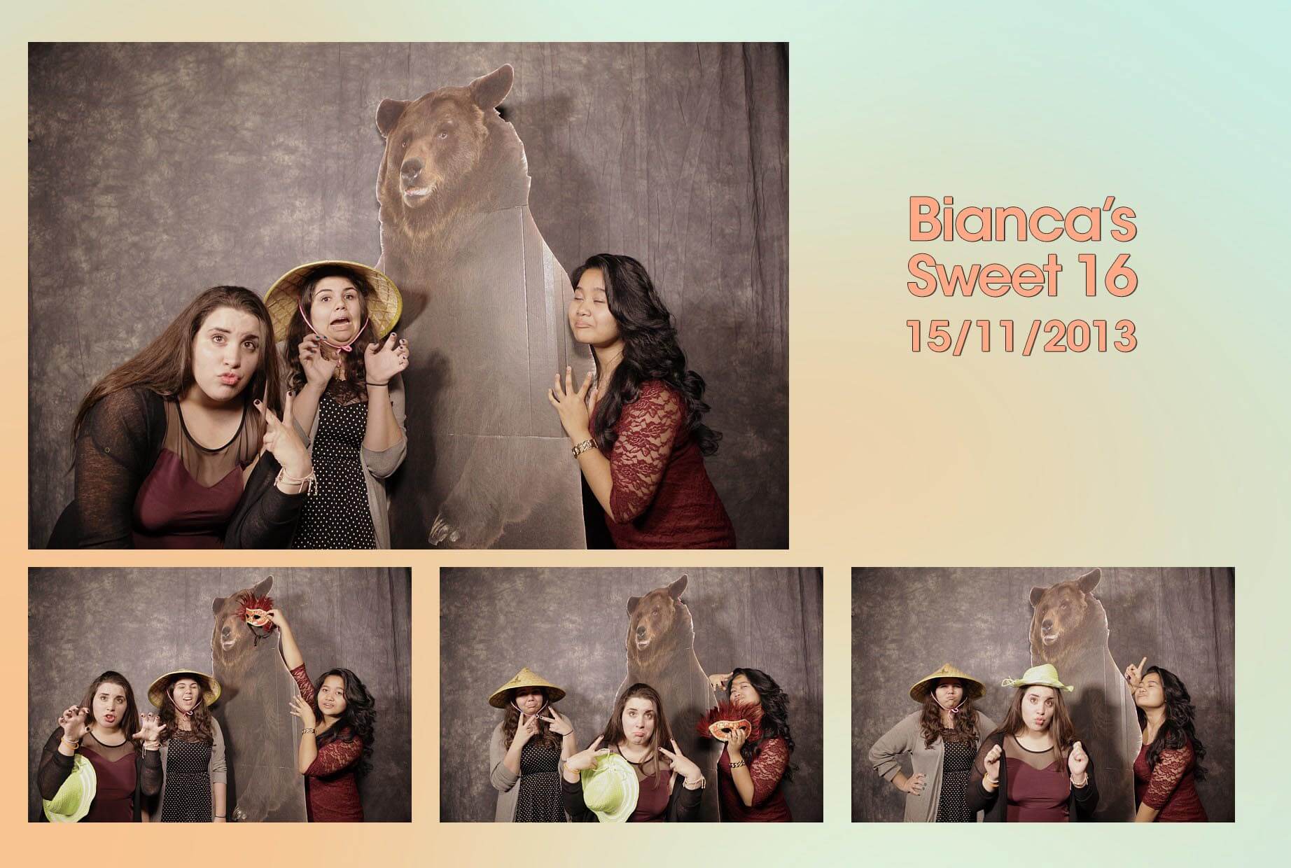 Toronto Party Photobooth Rental Photos Bianca Sweet 16